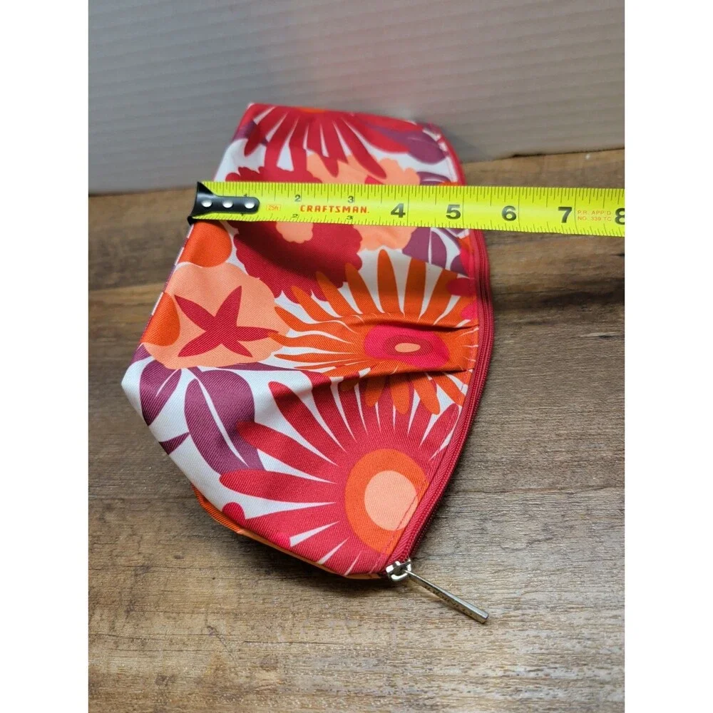 Vintage Makeup Bag Clinique SunFlower Pink Travel Bag